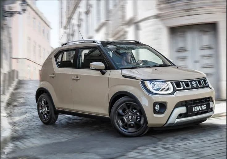 Maruti Suzuki Ignis hatchback for self-drive rental in Guwahati